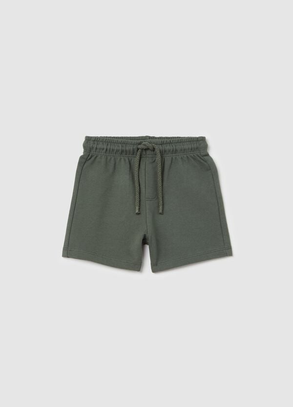 Ovs Bermuda in French Terry con coulisse
