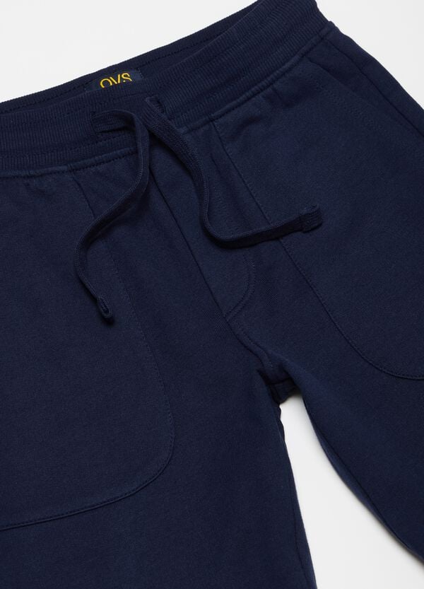 Ovs Bermuda In French Terry Con Coulisse