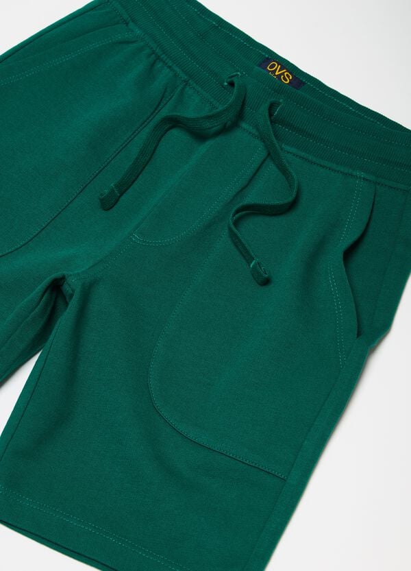 Ovs Bermuda In French Terry Con Coulisse