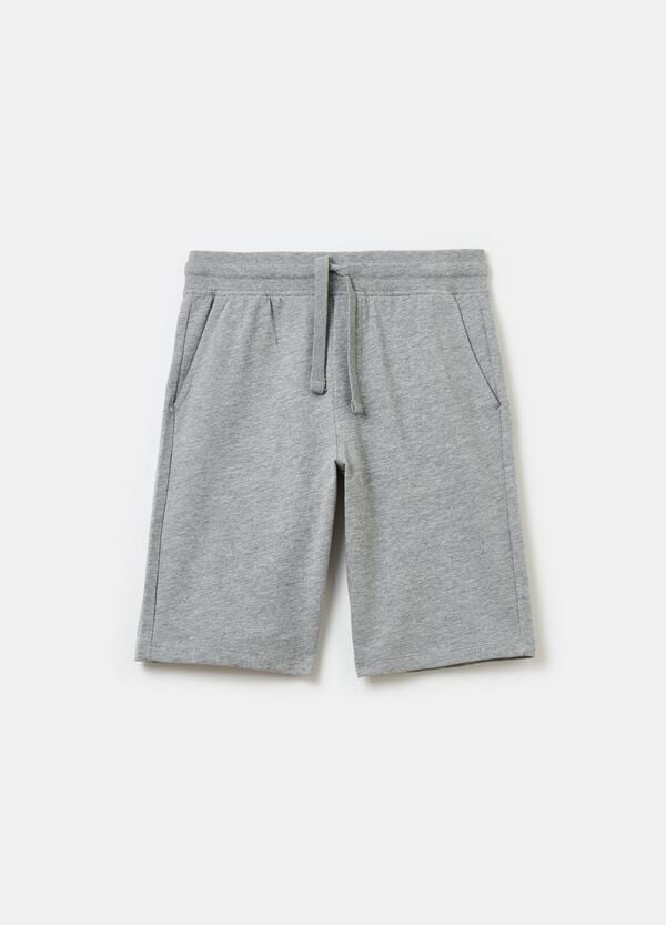 Ovs Bermuda in French Terry con coulisse