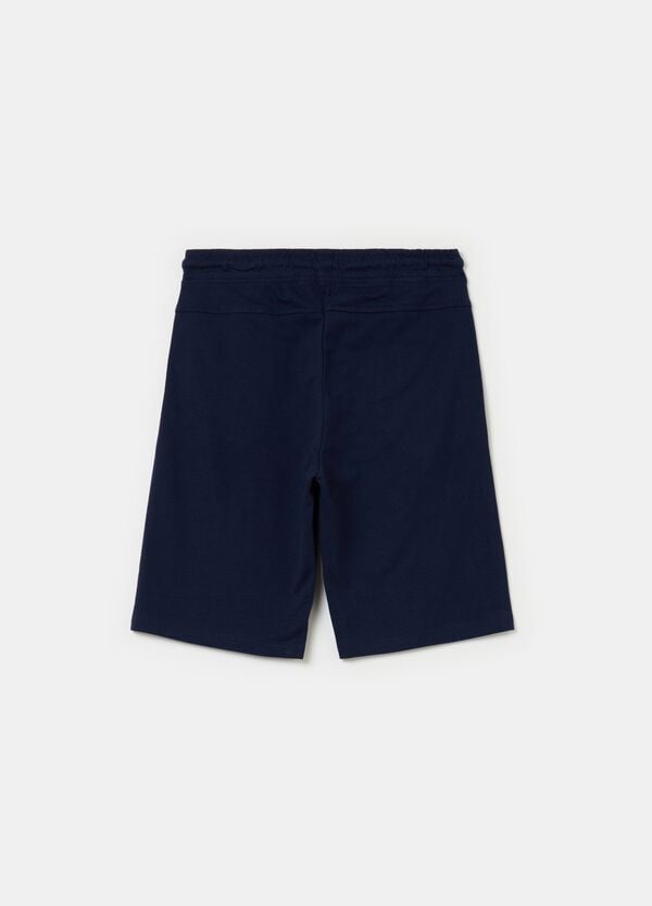 Ovs Bermuda In French Terry Con Coulisse