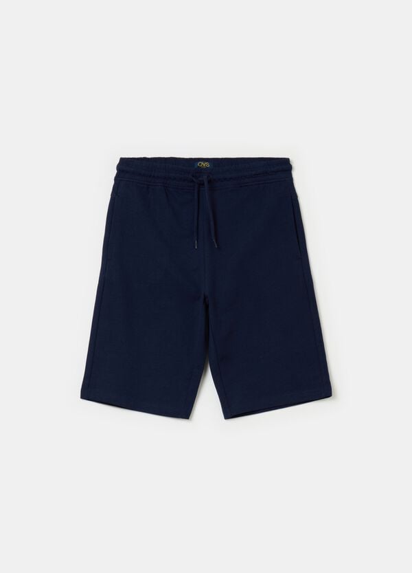 Ovs Bermuda in French Terry con coulisse
