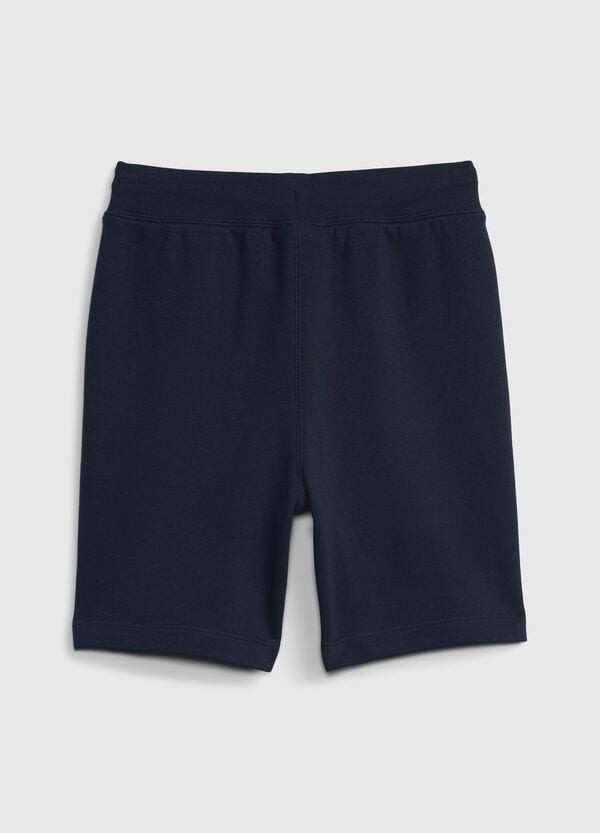 Ovs Bermuda In French Terry Con Logo