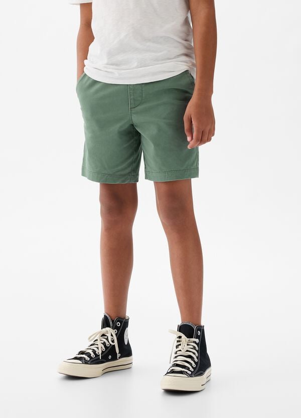Ovs Bermuda In Twill Con Coulisse