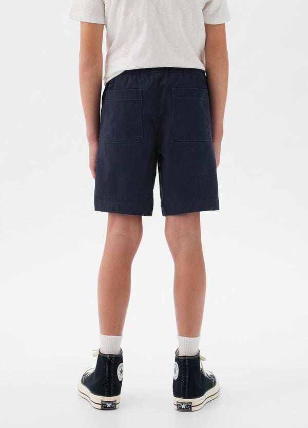 Ovs Bermuda In Twill Con Coulisse