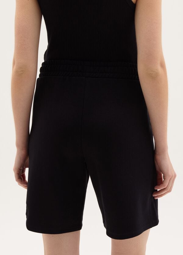 Ovs Bermuda Jogger Essential In Felpa