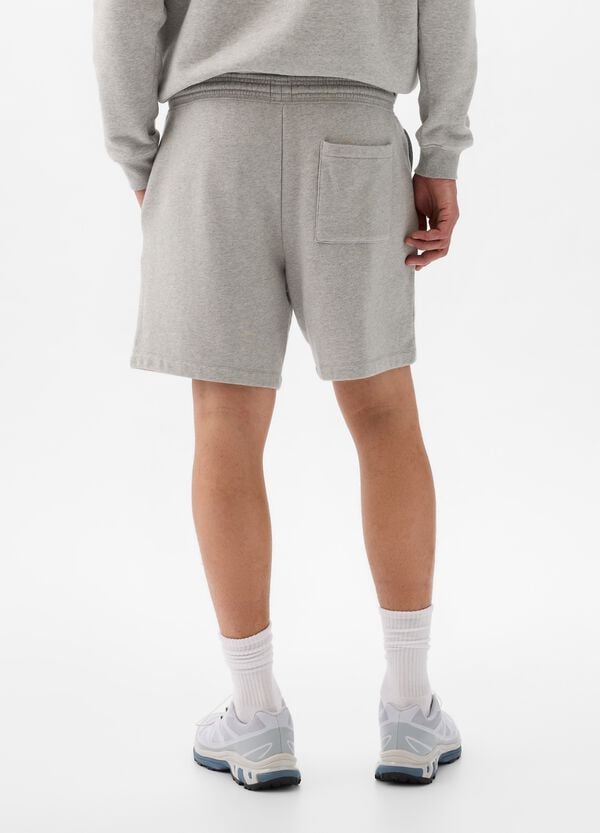 Ovs Bermuda Jogger In Felpa Con Coulisse