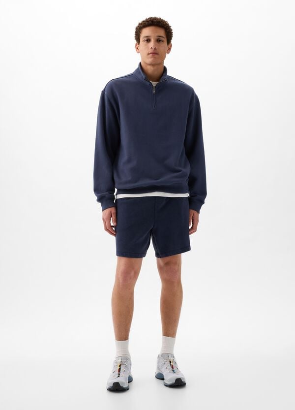 Ovs Bermuda jogger in felpa con coulisse