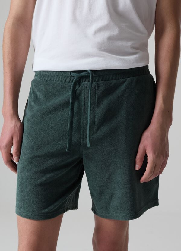 Ovs Bermuda Jogger In French Terry Reverse