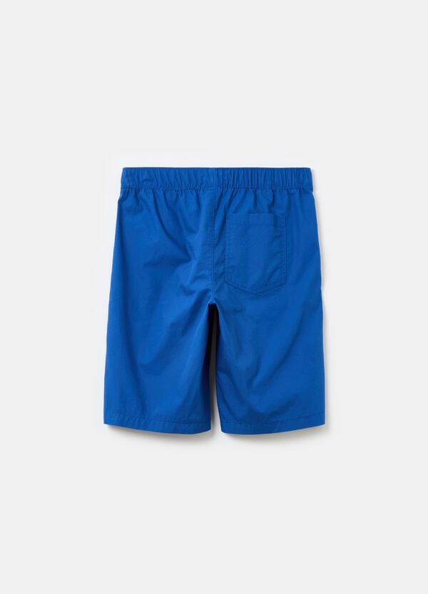 Ovs Bermuda Pull-on In Popeline