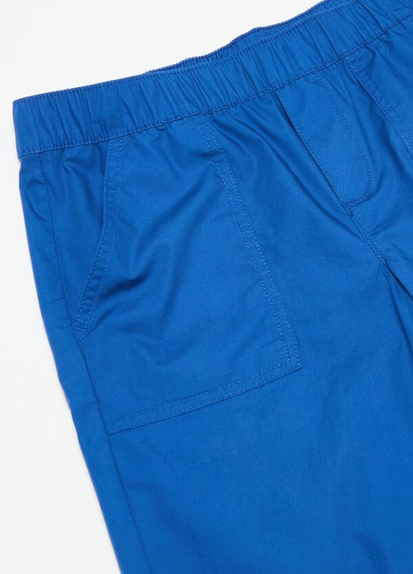 Ovs Bermuda Pull-on In Popeline