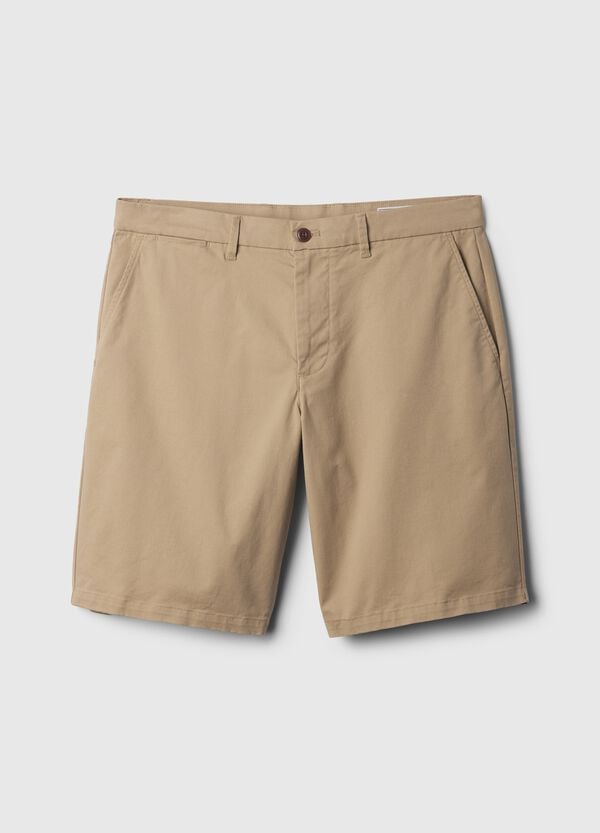 Ovs Bermuda Relaxed Fit In Cotone Stretch