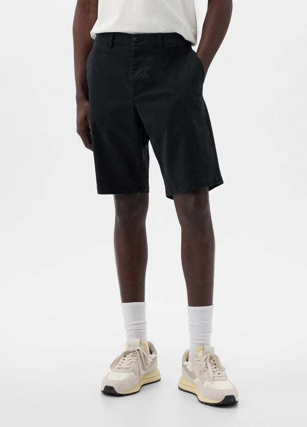 Ovs Bermuda Relaxed Fit In Cotone Stretch