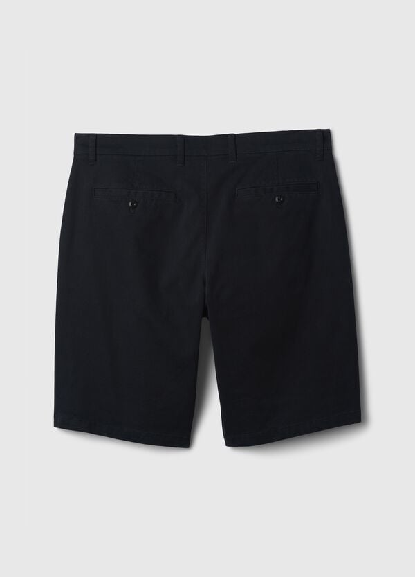 Ovs Bermuda Relaxed Fit In Cotone Stretch
