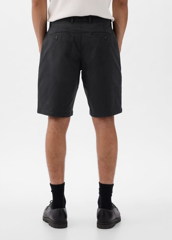 Ovs Bermuda Relaxed Fit In Cotone Stretch