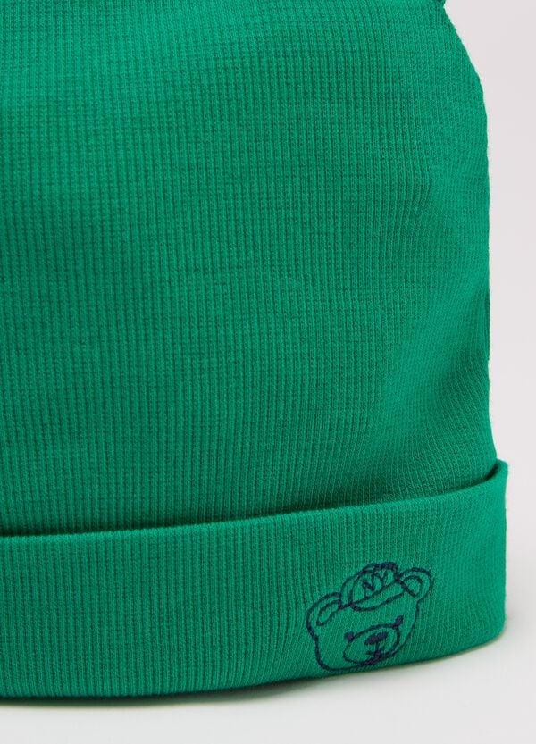 Ovs Berretto Con Orecchie Ricamo Orsetto