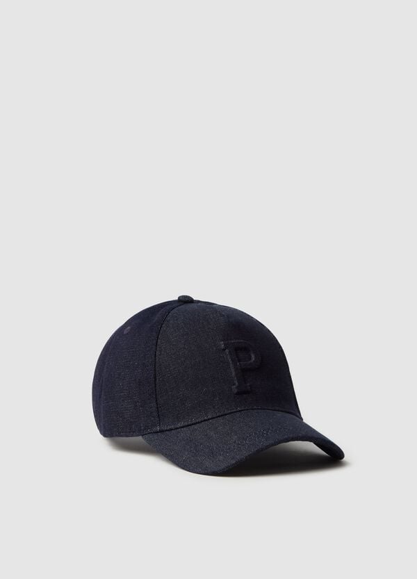 Ovs Berretto da baseball in denim con logo