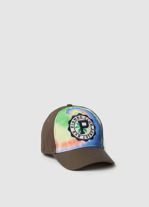 Ovs Berretto da baseball Tie Dye con ricamo logo