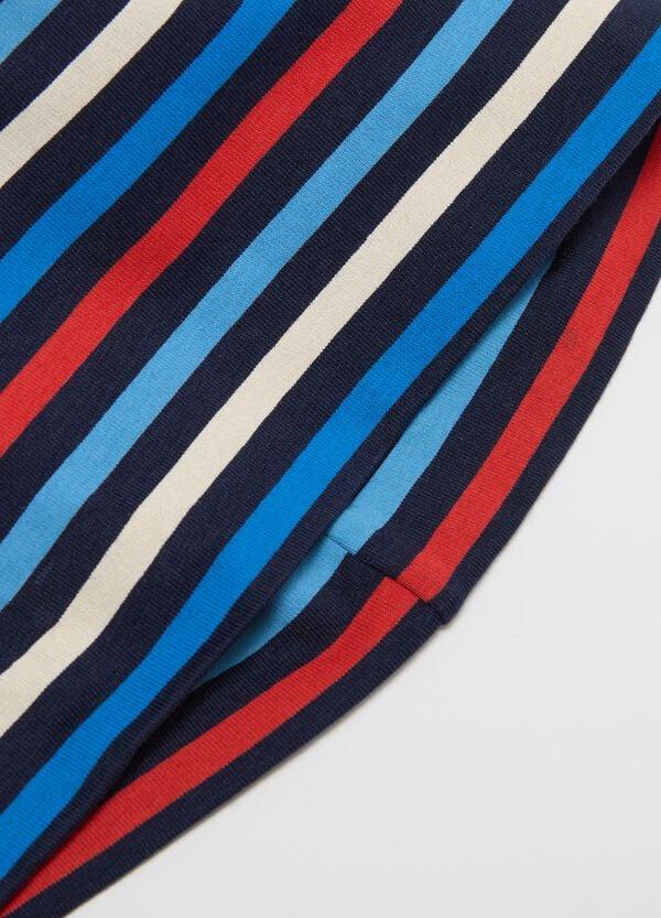 Ovs Berretto In Cotone Stretch In Fantasia A Righe