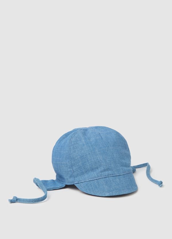 Ovs Berretto in denim con laccetti