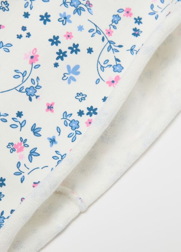 Ovs Berretto In French Terry Con Stampa Fiorellini