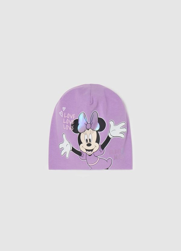 Ovs Berretto in jersey con stampa Minnie