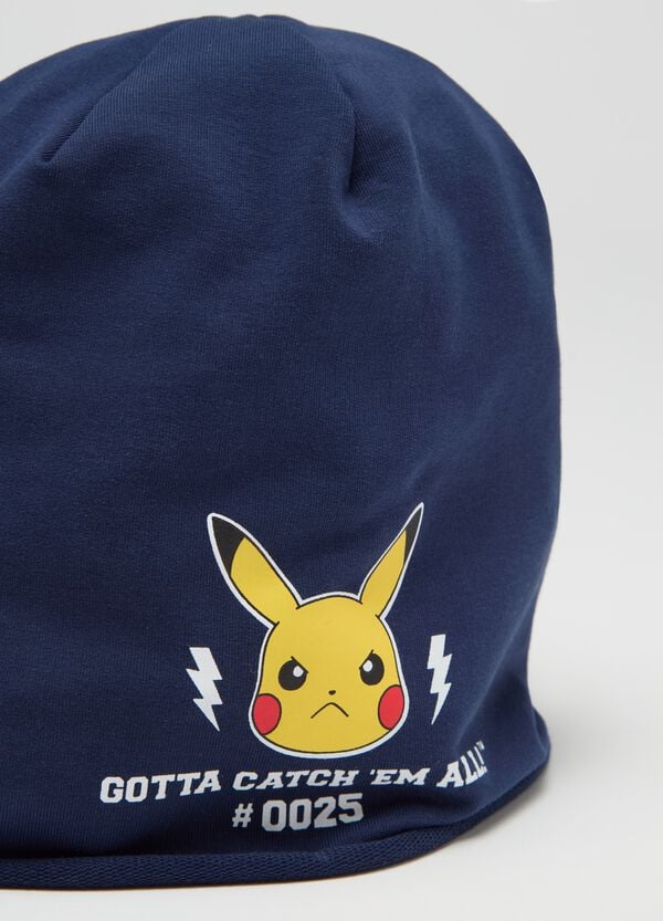 Ovs Berretto In Jersey Con Stampa Pikachu