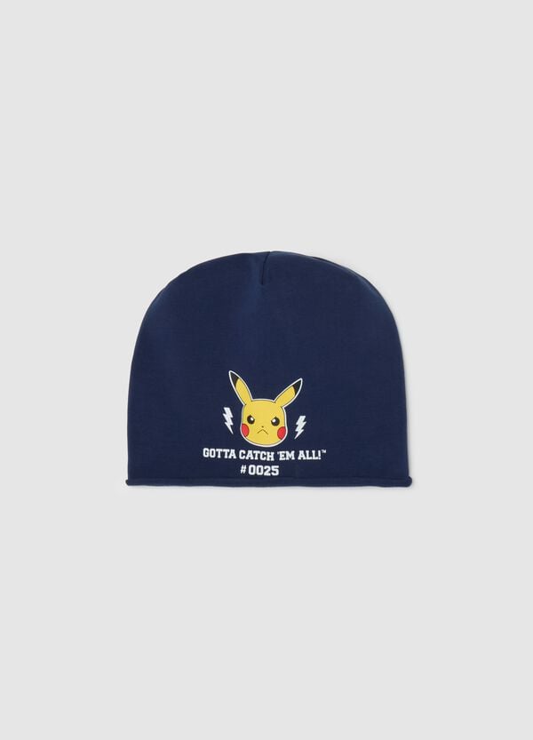 Ovs Berretto in jersey con stampa Pikachu