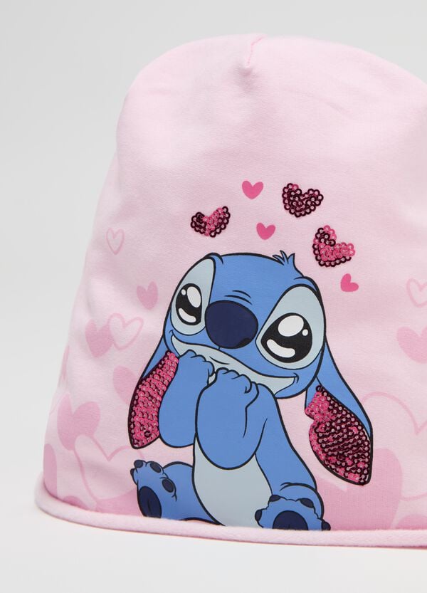 Ovs Berretto In Jersey Con Strass E Stampa Stitch