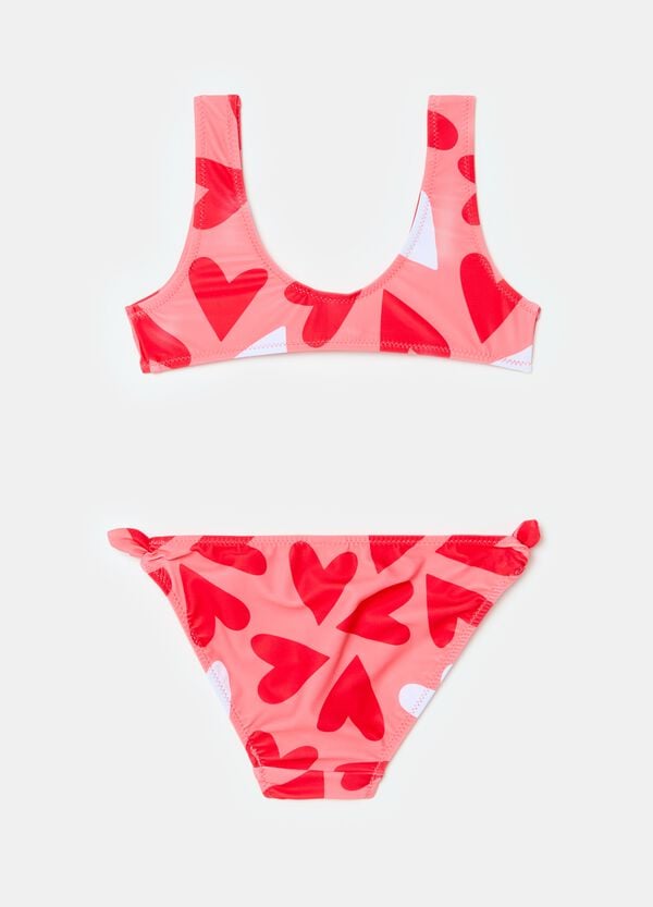 Ovs Bikini con stampa cuori