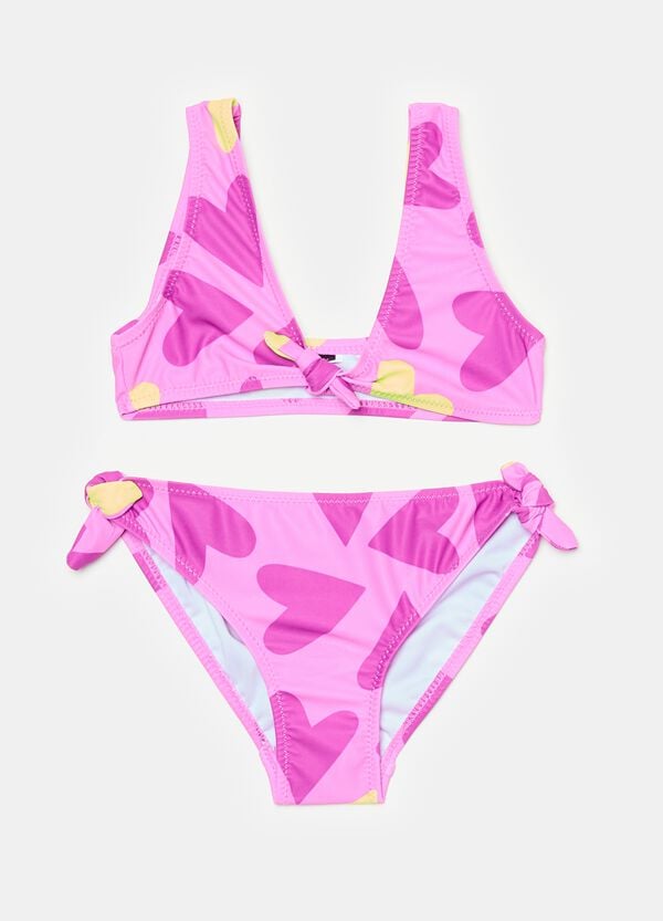 Ovs Bikini con stampa cuori
