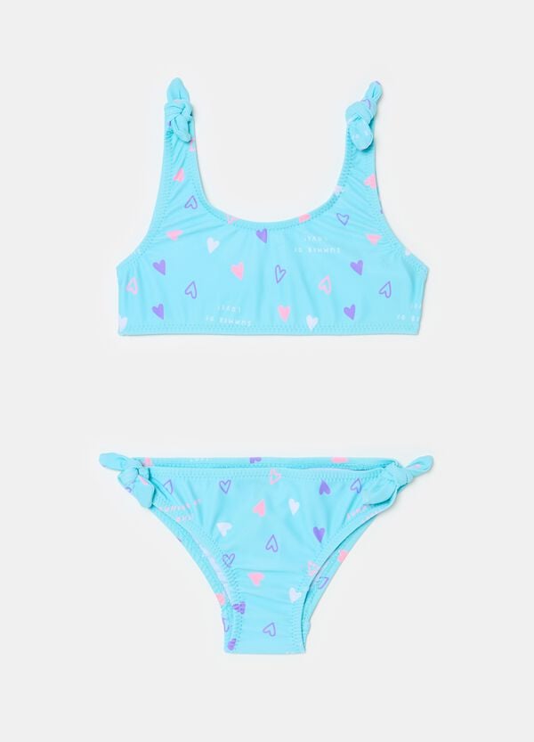 Ovs Bikini con stampa cuoricini
