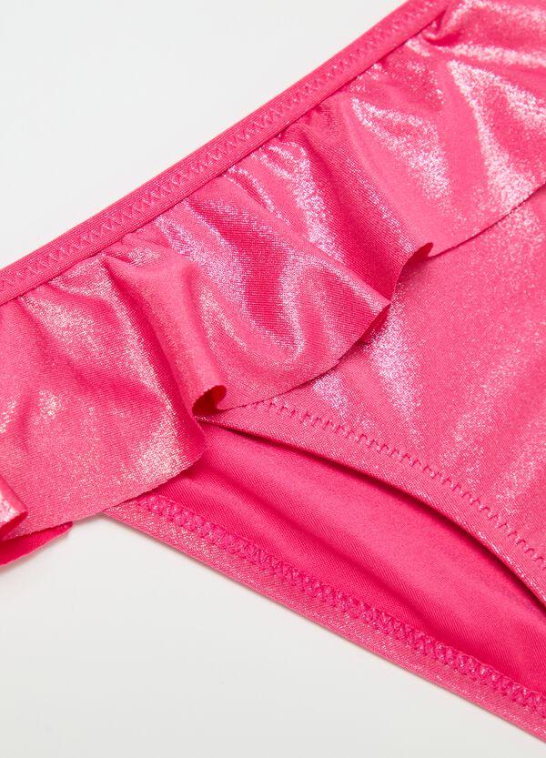 Ovs Bikini Effetto Shiny Con Volant