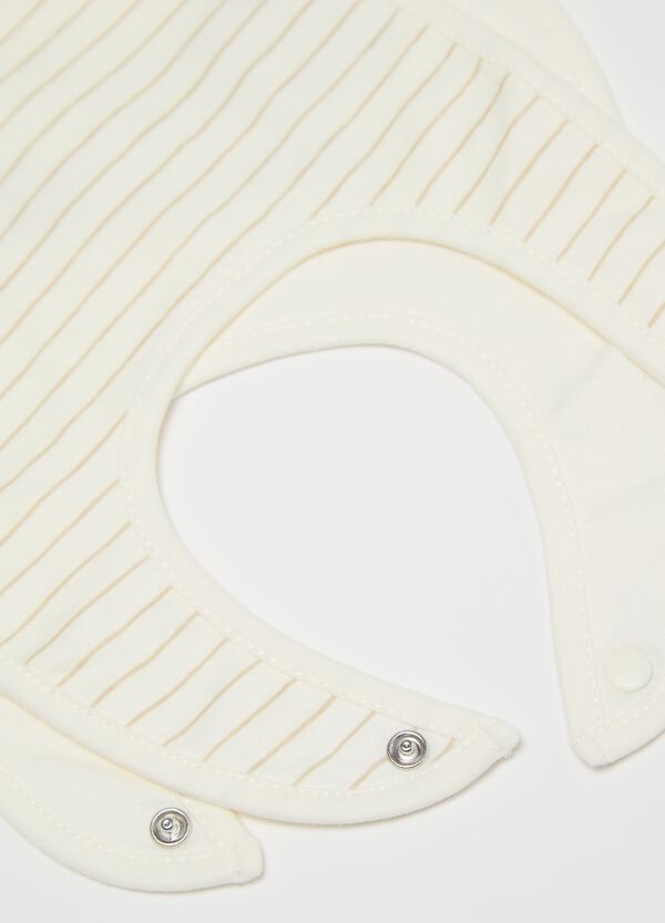 Ovs Bipack Bavette Con Ricamo "Welcome To The World"