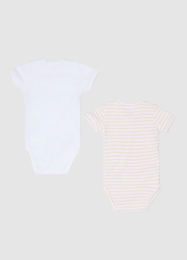Ovs Bipack Body A Maniche Corte Con Stampa