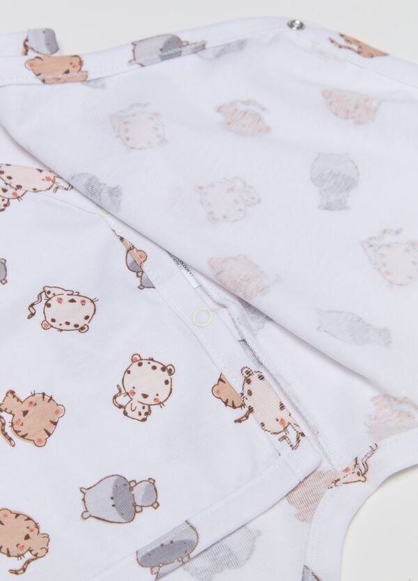 Ovs Bipack Body In Cotone Bio Con Scollo A V