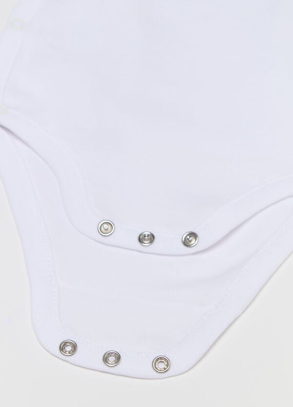 Ovs Bipack Body In Cotone Bio Con Scollo A V