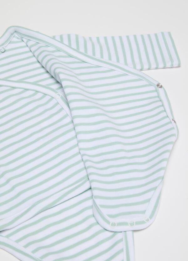 Ovs Bipack Body In Cotone Bio Con Scollo A V