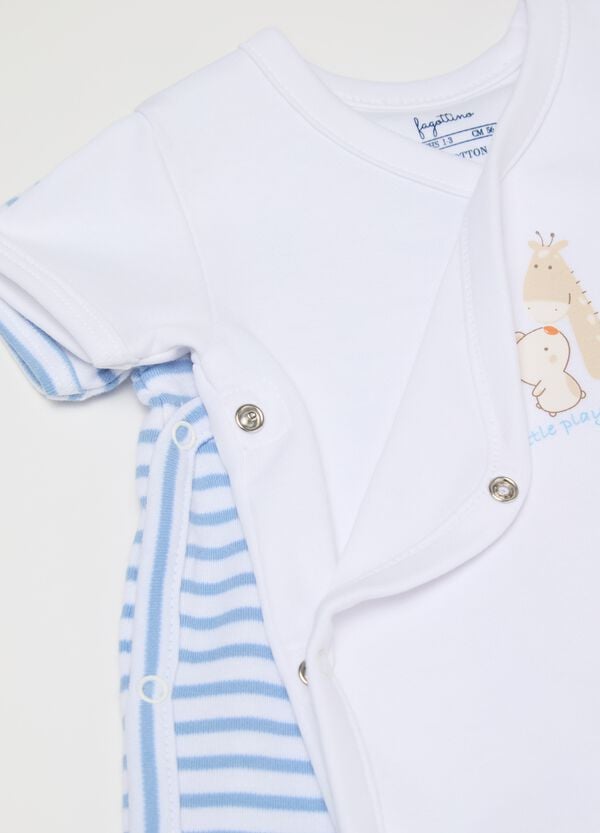 Ovs Bipack Body In Cotone Bio Con Scollo A V