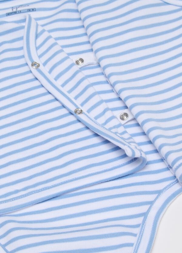 Ovs Bipack Body In Cotone Bio Con Scollo A V
