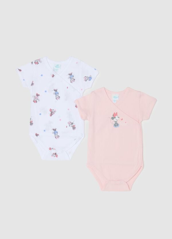 Ovs Bipack body in cotone con stampa Minnie