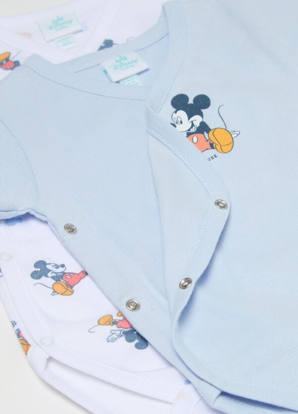 Ovs Bipack Body In Cotone Con Stampa Topolino