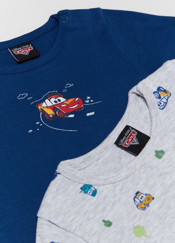 Ovs Bipack Body Maniche Corte Con Stampa Cars
