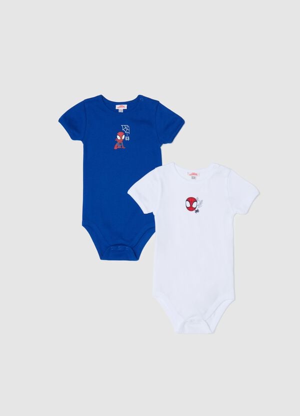 Ovs Bipack body maniche corte con stampa Spidey