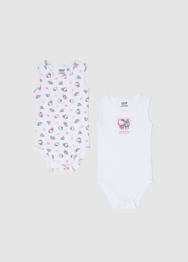 Ovs Bipack body smanicati con stampa Hello Kitty