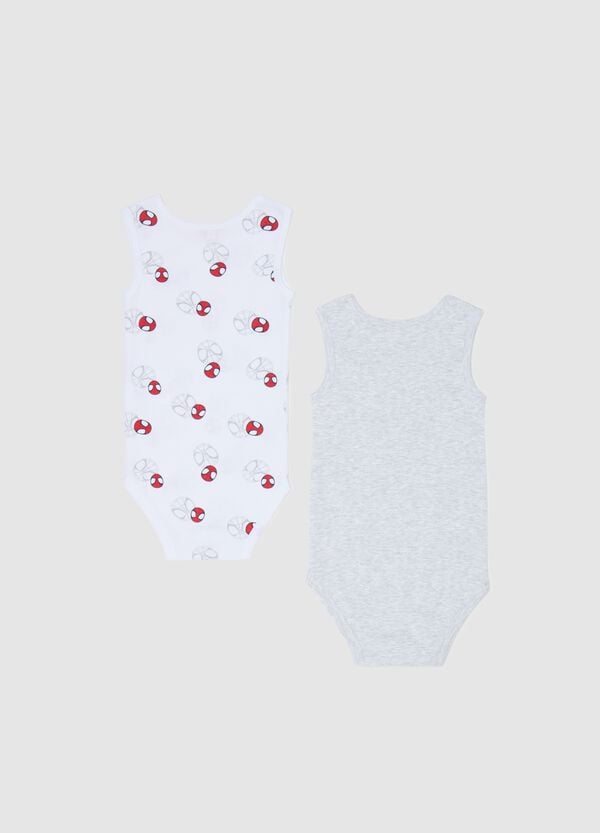 Ovs Bipack Body Smanicati Con Stampa Spidey
