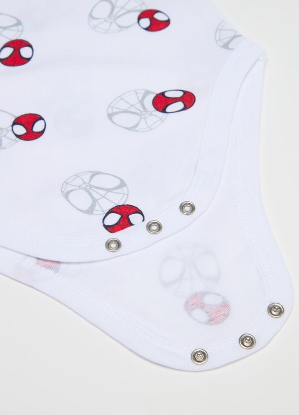 Ovs Bipack Body Smanicati Con Stampa Spidey