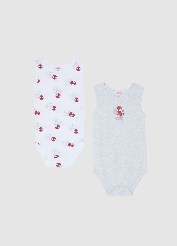 Ovs Bipack body smanicati con stampa Spidey