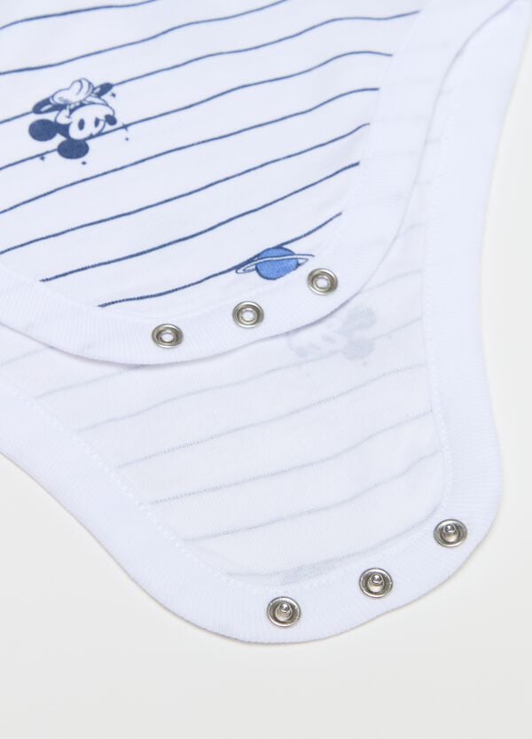 Ovs Bipack Body Smanicati Con Stampa Topolino