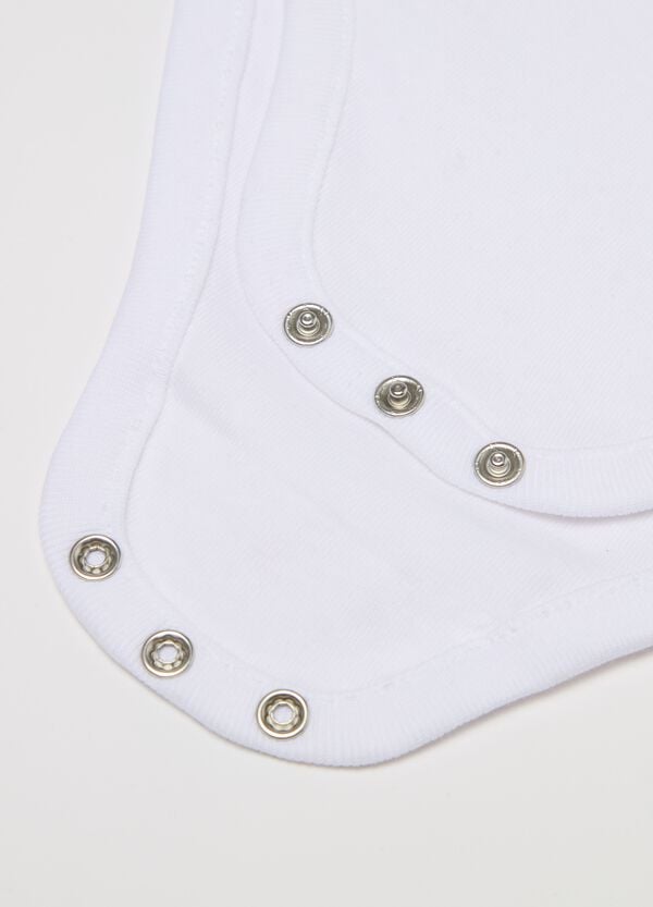 Ovs Bipack Body Smanicati In Cotone Bio Con Stampa